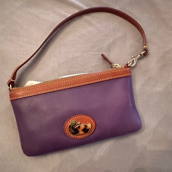 Dooney & Bourke Purple Wristlet Purse - Picture 4 of 10